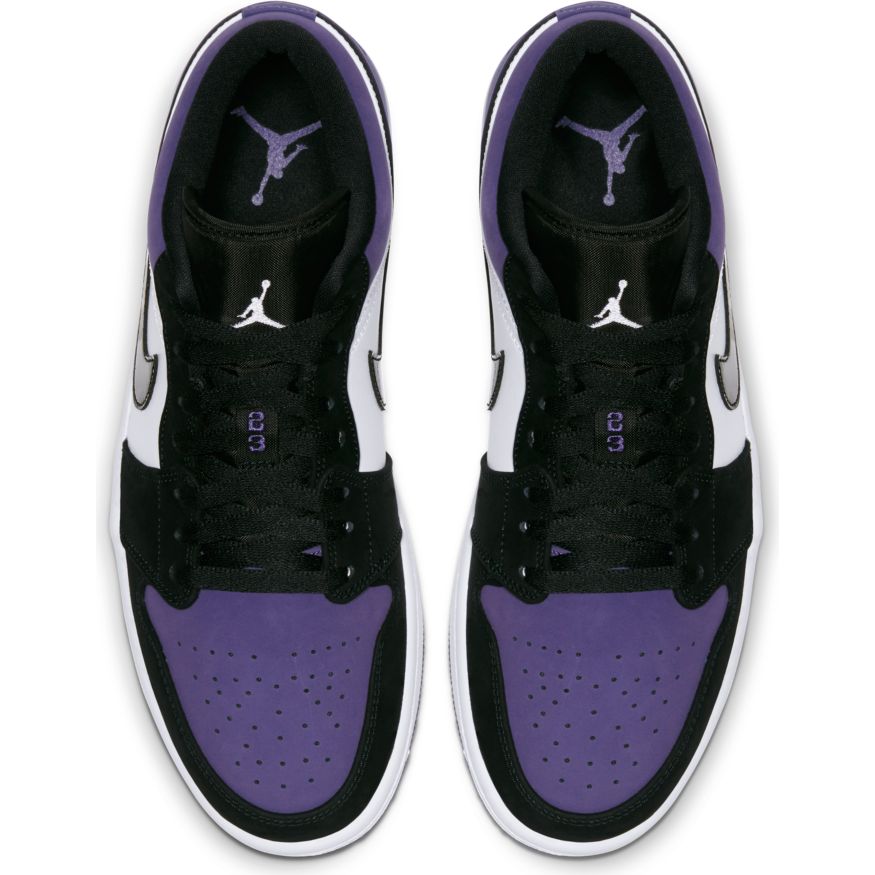 air jordan 1 low purple court