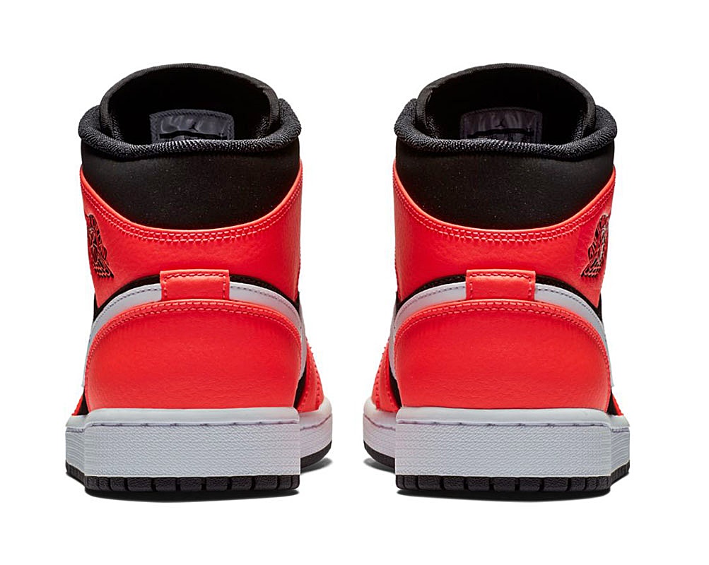 jordan 1 mid infrared 23 on feet