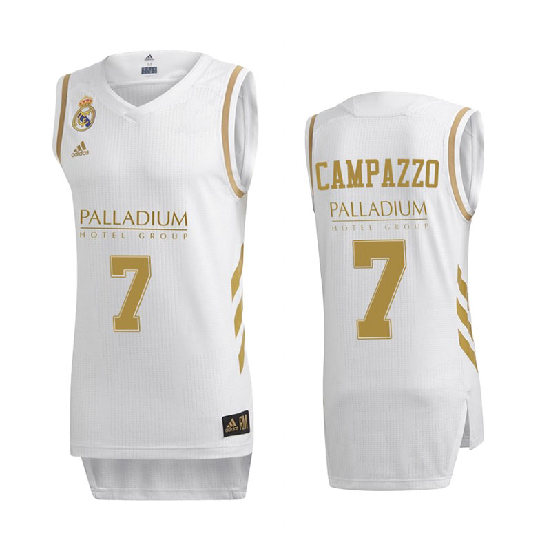 Camiseta Adulto CAMPAZZO 7 Real Madrid Basket (1ª equipación)