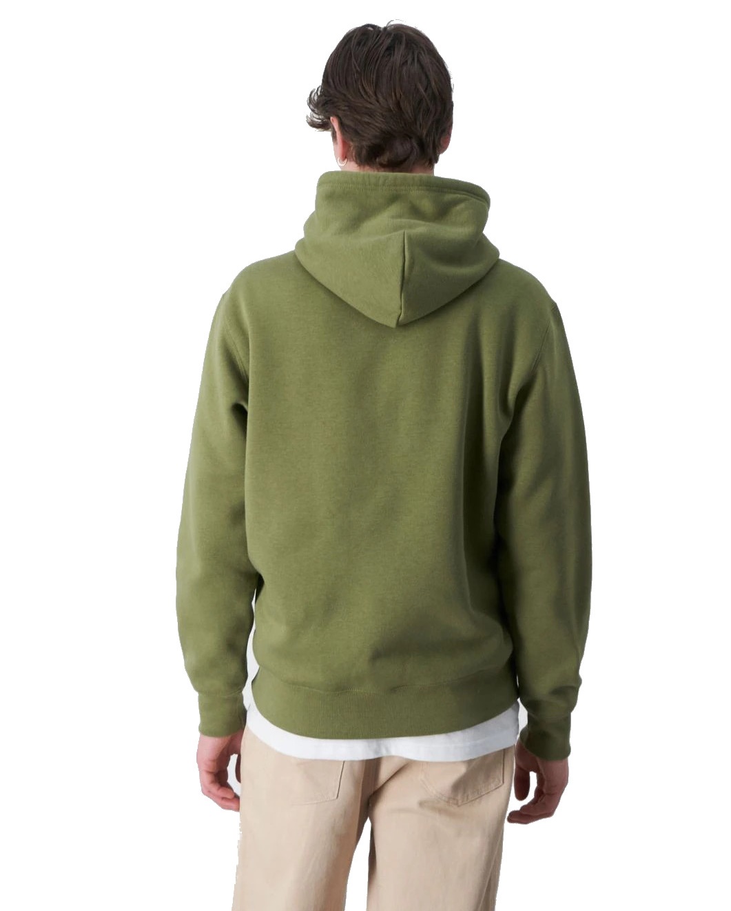 Champion Rochester Tonal Embroidered Fleece Hoodie Olive Green