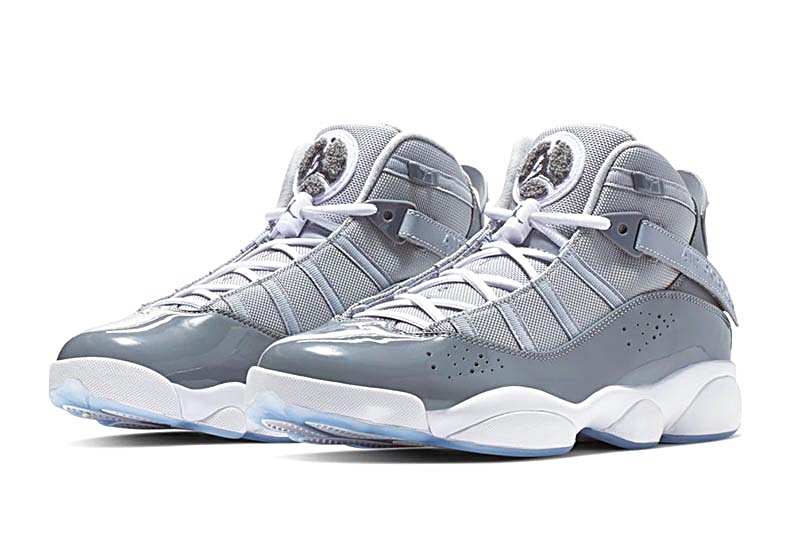 jordan 6 rings gris