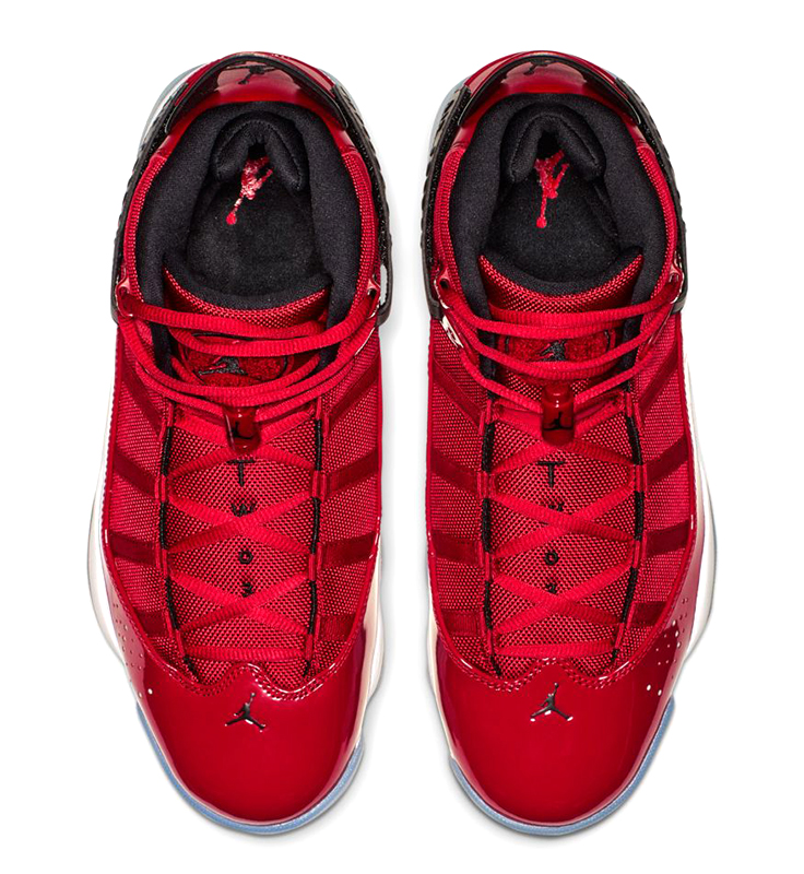 all red jordan 6 rings