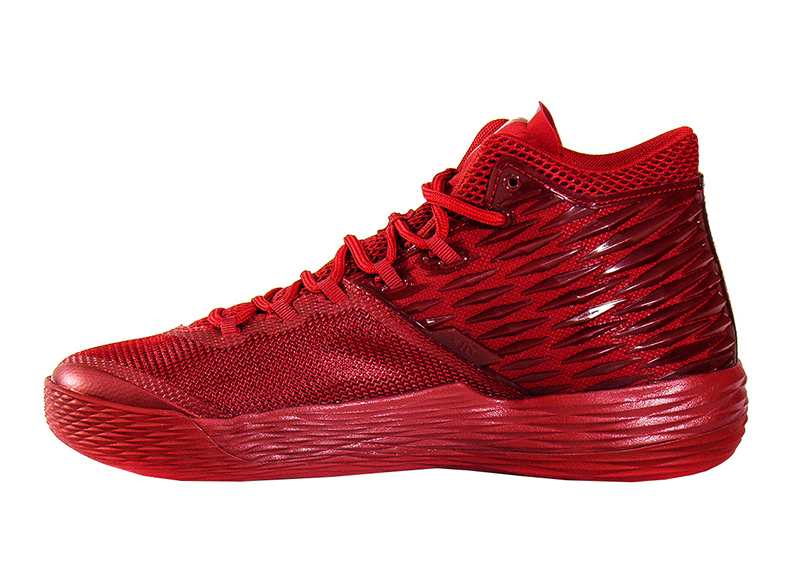 melo shoes red