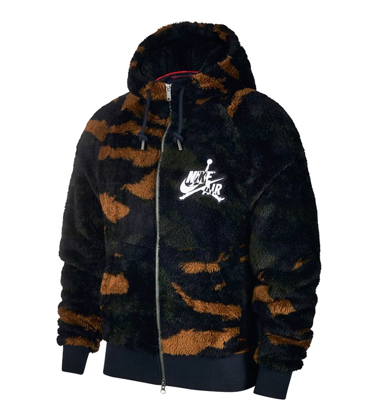 Jordan Wings Sherpa FullZip Hoodie (camo) manelsanchez.fr