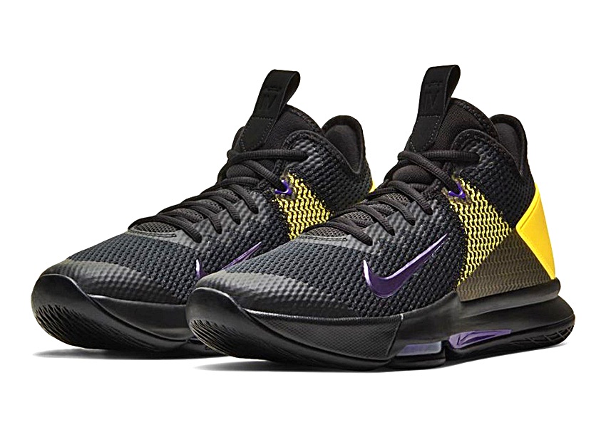 lebron witness 4 lakers colorway