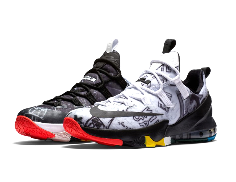 lebrons multi color