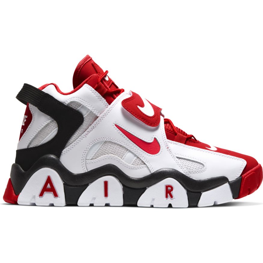 nike air barrage red and gold