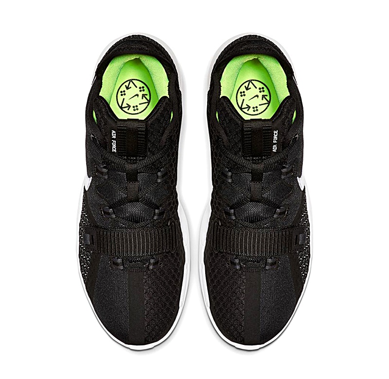 nike air force max low black