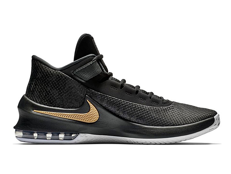 nike air max infuriate 2 black gold
