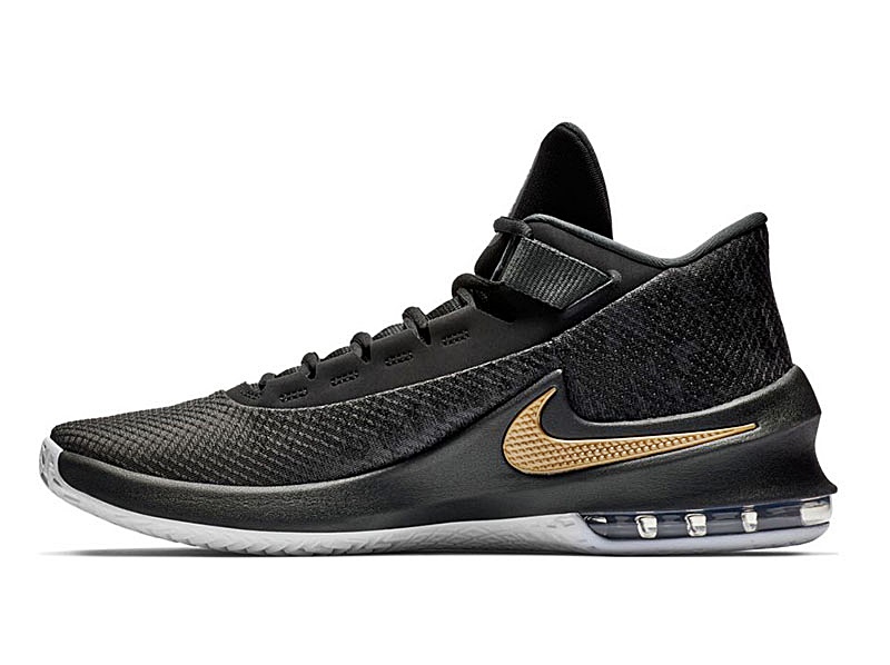 nike air max infuriate black and gold