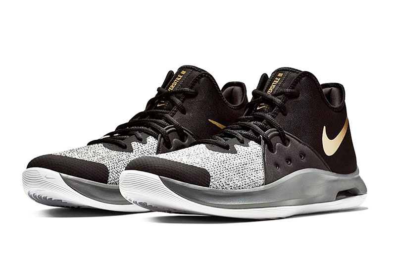 nike air versitile 3 black