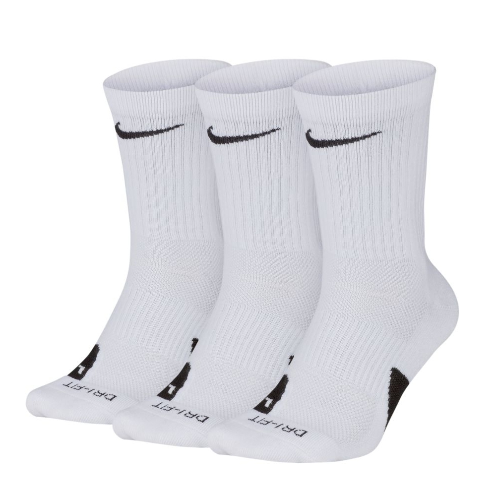 nike elite basketball socks white