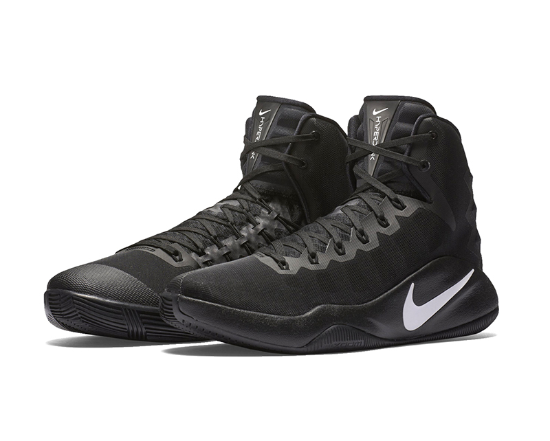 hyperdunk black and white