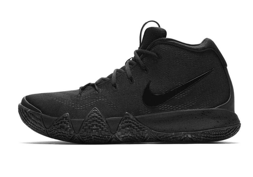 kyrie 4 triple black