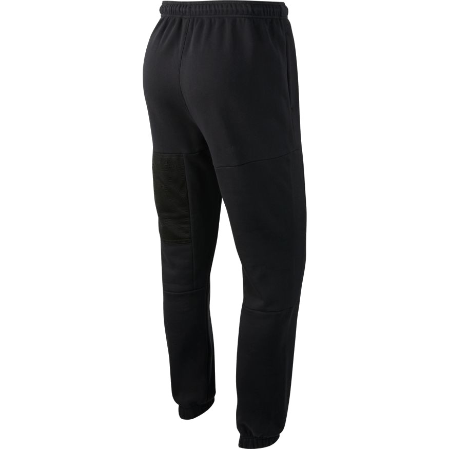Mens black fleece pants sales