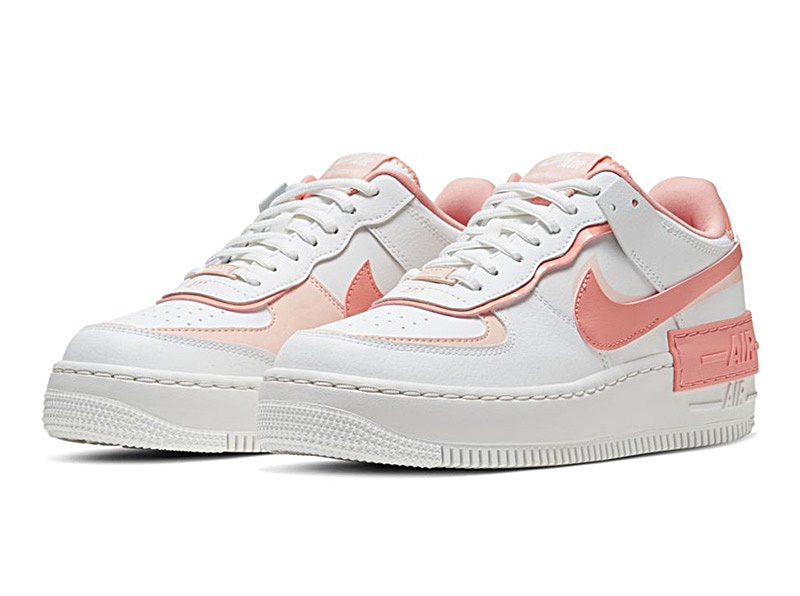 nike w air force 1 shadow summit white pink quartz