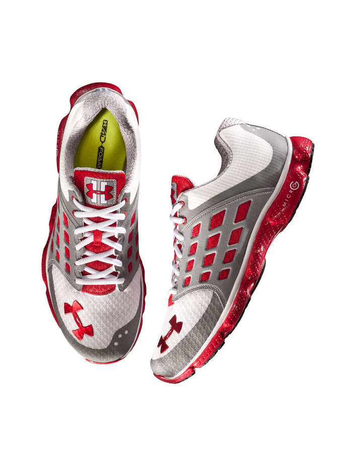 Under Armour Micro G Connect 100 blanco rojo