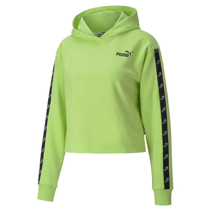 Puma Amplified Cropped Hoodie (green) - manelsanchez.fr