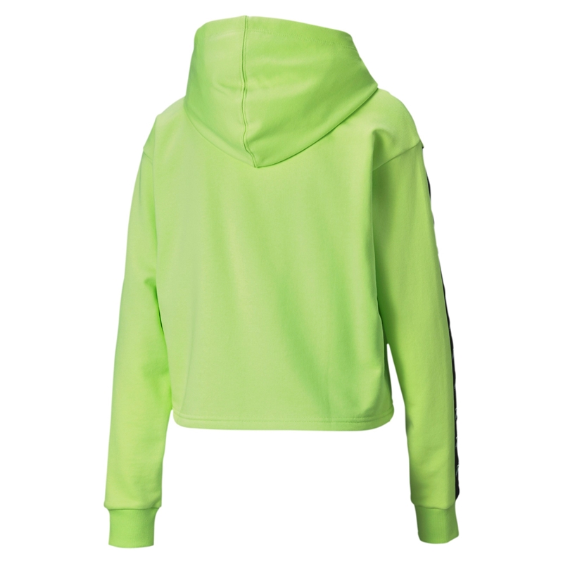 Puma Amplified Cropped Hoodie (green) - manelsanchez.fr