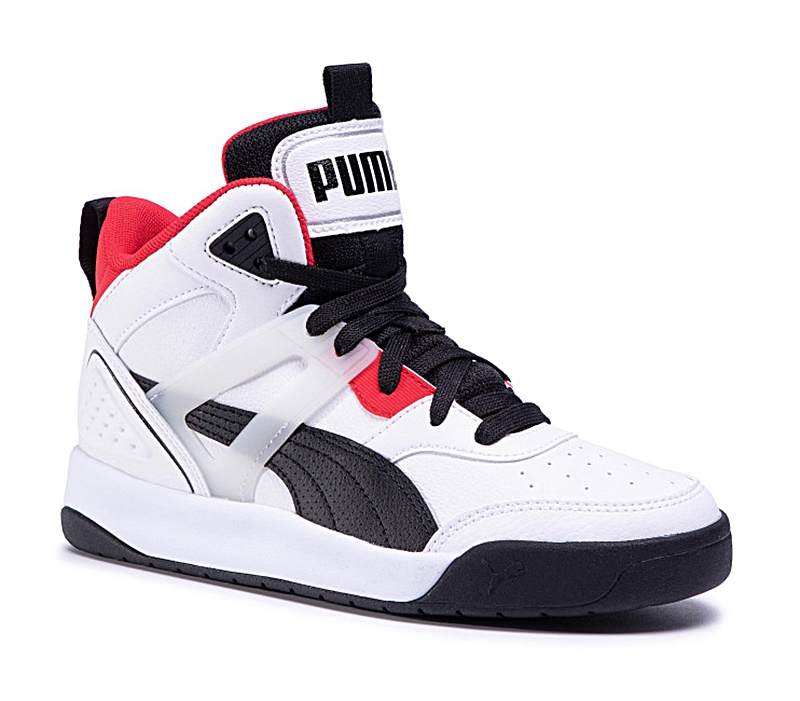 Puma Backcourt Mid Junior "White" - manelsanchez.fr