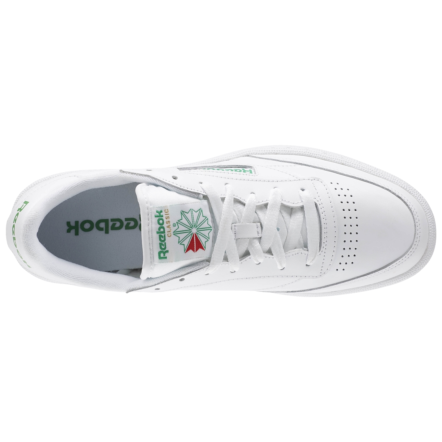 reebok classic club c 85 green