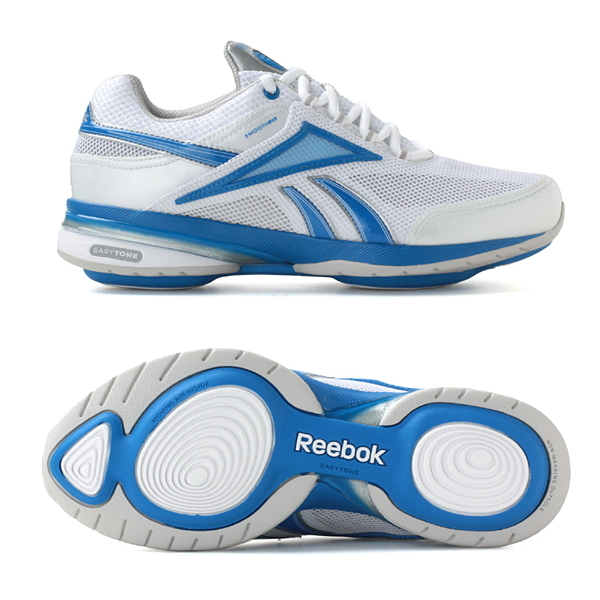 Reebok EasyTone Reenew Mujer (blanco/azul) - manelsanchez.fr