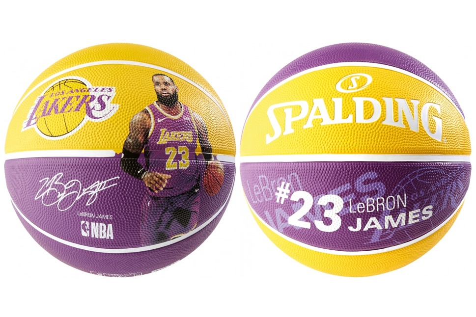 spalding lebron james basketball
