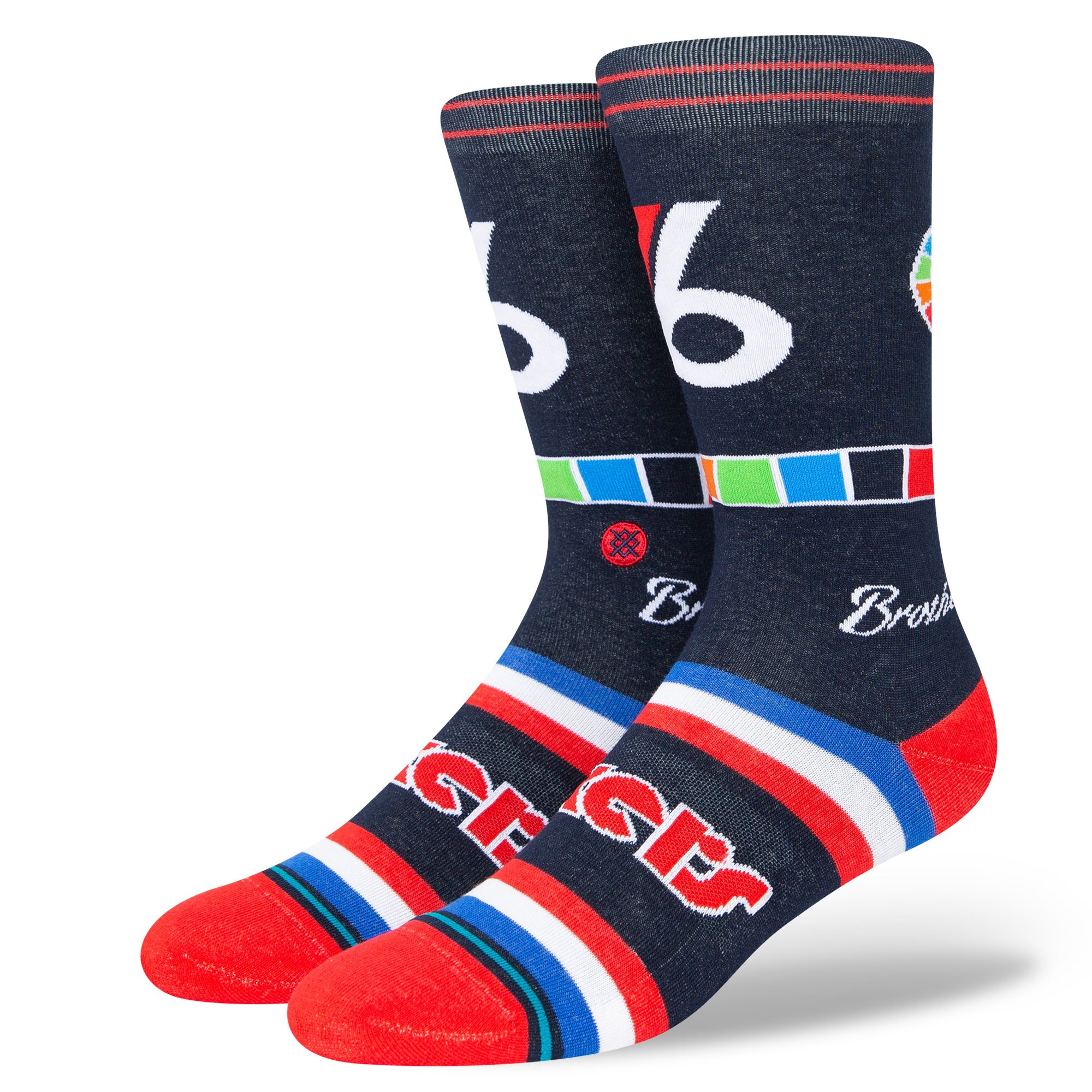 Stance Casual NBA Sixers CE Crew Socks 