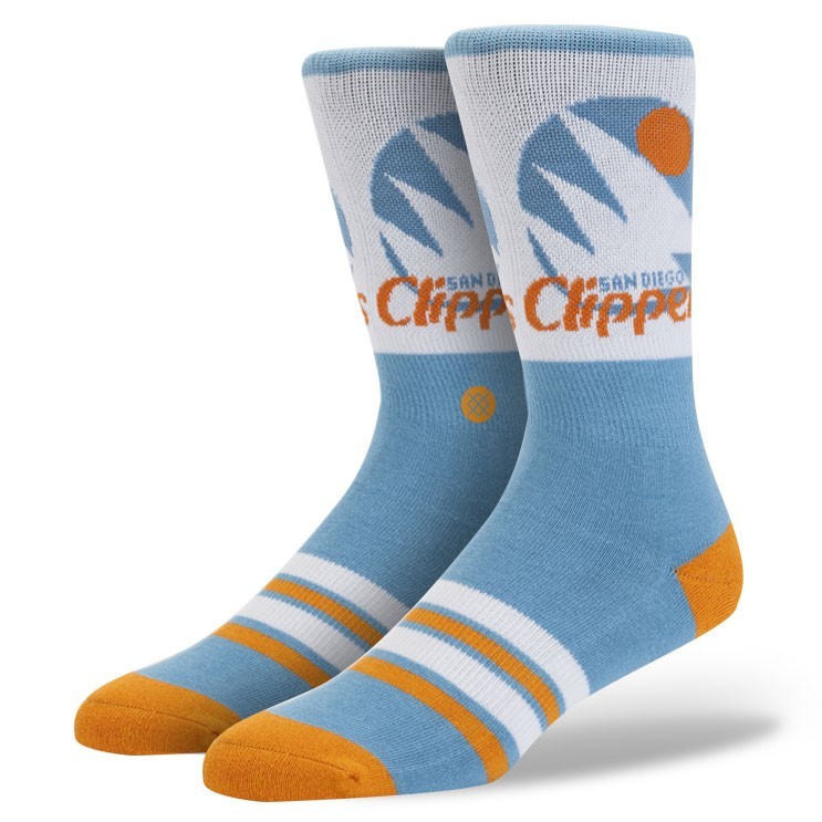 Calcetines Stance Clippers Playbook Para Hombre - NFL Oficial, Corte Alto